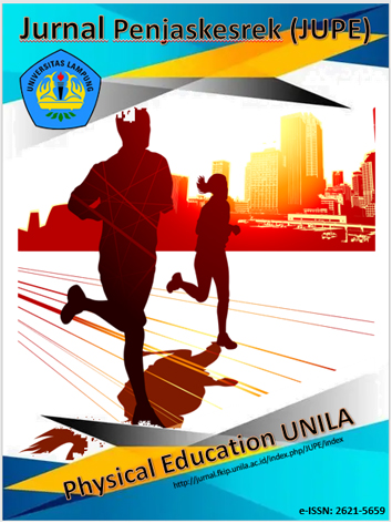 Cover JUPE (Jurnal Penjaskesrek)